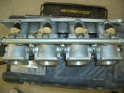 SBD inlet manifold with Bosch cream injectors